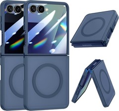 Samsung Galaxy Z Flip 7 Case with 2X Screen Protectors for ZFlip7 2025 – DarkBlu