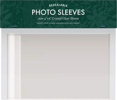 4X6 Photo Sleeves (200 Count) – Mother&rsquo;S Day Crystal Clear Archival Plastic Slee