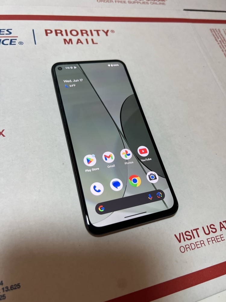 Unlocked Google Pixel 5A 5G 6.34&Prime; 128GB ROM 6GB RAM Android phone