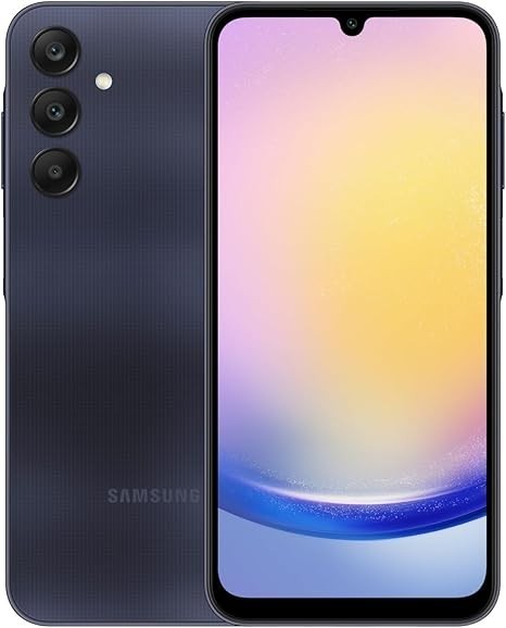 Unlocked Samsung Galaxy A25 SM-A256U 128GB Blue Black Fair Condition