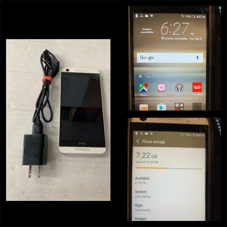 HTC Desire 626 HTC Desire 626 Model Number White Bar Smartphone Classic Design