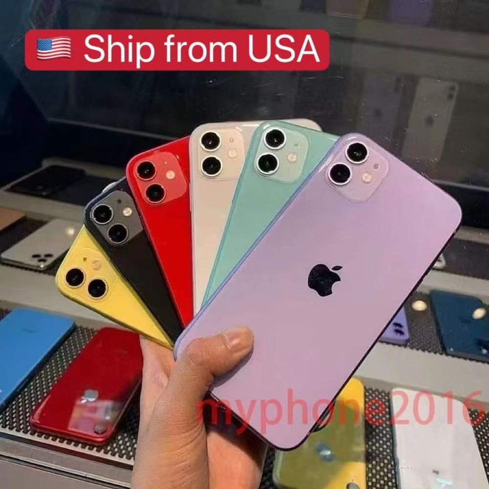 Apple iPhone 11 – Unlocked – 64/128/256 GB – Smartphone Fully Tested