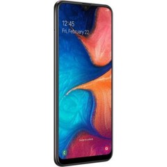 Used 4/10 Samsung Galaxy A20 SM-A205U 32GB Black T-MOBILE only with LCD Shadow
