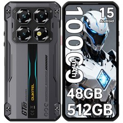 OUKITEL 2026 WP60 Rugged Smartphone 5G 10000mAh Android Phone 7.2 in 48GB+512GB
