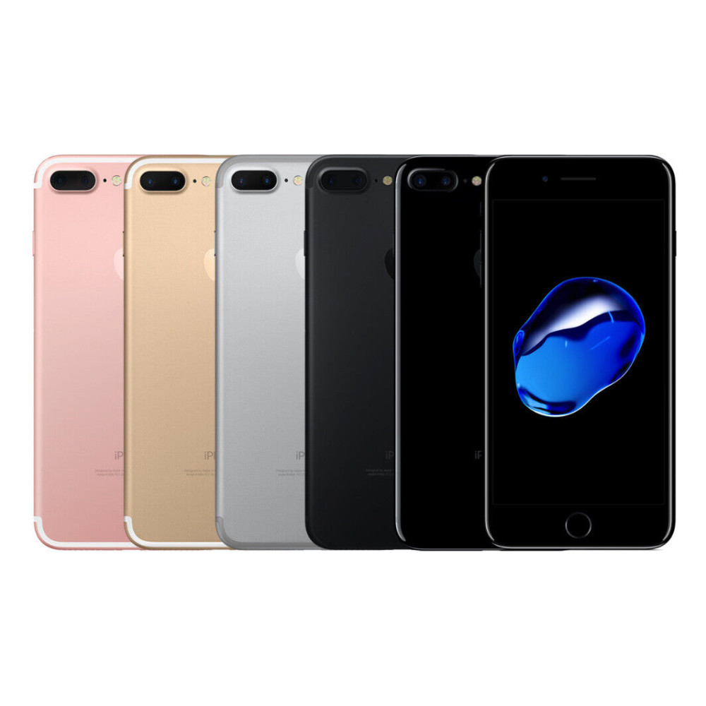 Apple iPhone 7 Plus 128GB 32GB Unlocked – Fair Condition, Rose Gold/Black/Red