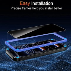 3 Pack for iPhone 17 Pro Max Privacy Screen Protector Tempered Glass Accessories