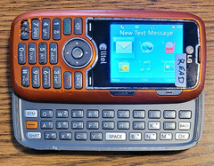 LG Scoop / Rumor AX260 – Orange and Gray ( Alltel ) Super Rare CDMA Phone – READ