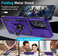 For Samsung Galaxy A26 5G Purple Case Heavy Duty Shockproof Protective Cover