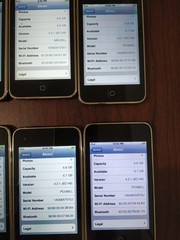 Lot of 10 Apple iPod Touch 2nd Generation 8GB A1288