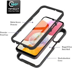Samsung Galaxy A36 5G Case, Samsung A56 5G Phone Case with Built-in Screen Prote