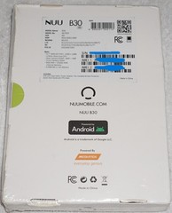 NUU B30 5G GSM Unlocked 8GB RAM 256GB 64MP 6.7&Prime; Black Android Smartphone NEW