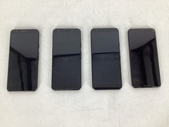 Lot of 4 Google Pixel 3 3a Phones 64GB Android FRP Unlocked *Read
