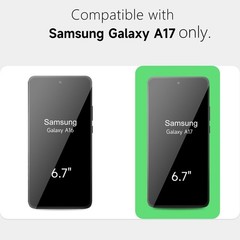 Samsung Galaxy A17 5G Phone Case Silicone, Ultra Thin Slim Soft Rubber Gel Neon