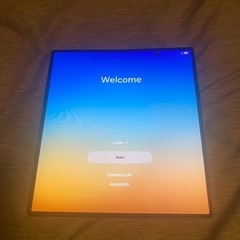 Samsung Galaxy Z Fold 7, Blue 256GB, Open Box, Locked