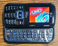 LG Rumor 2 II VM265 – Gray ( Virgin Mobile ) Very Rare Slider Phone w/ 3 Games