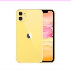 Apple iPhone 11 Unlocked – Yellow/Black, 64GB/128GB, Free Shipping