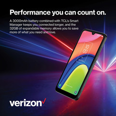 Verizon 50 LE, 16GB, Dark Gray – Prepaid Smartphone [Locked to Verizon Prepaid]