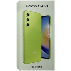 Samsung Galaxy A34 5G Awesome Lime 128GB + 6GB Dual-Sim Unlocked GSM NEW
