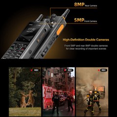 4G LTE Android Rugged Phone Keyboard Waterproof Wireless Microphone UNIWA F41
