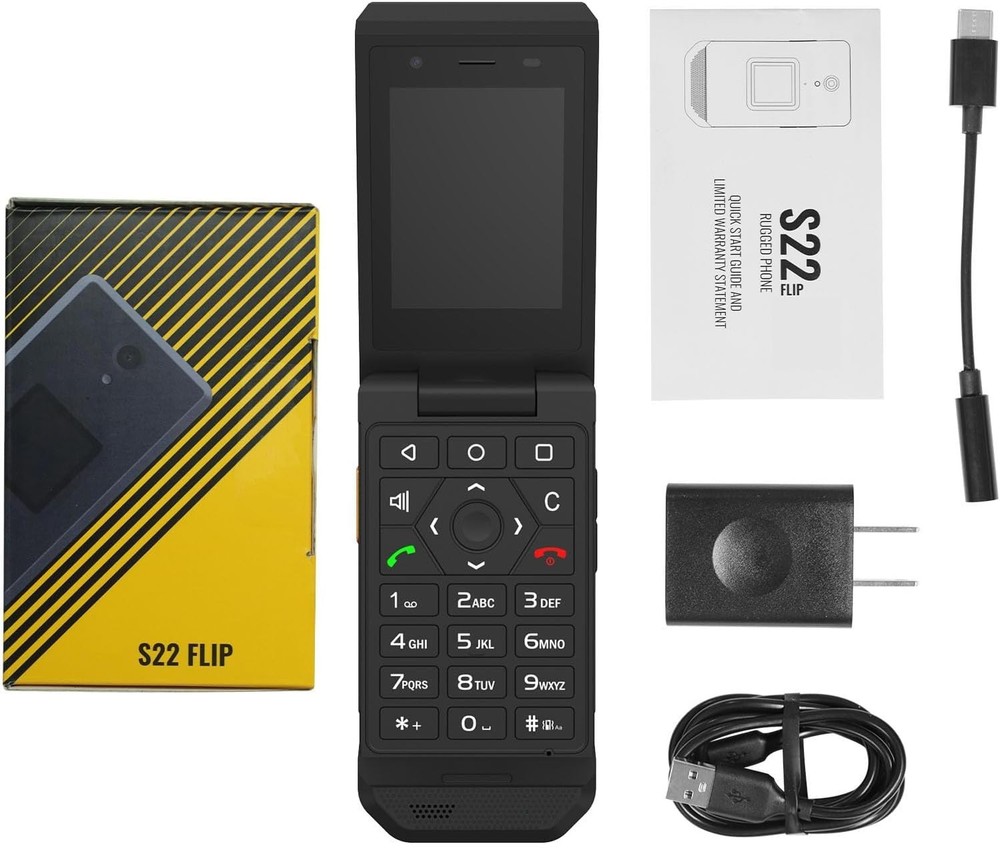 CAT S22 Rugged Flip Phone Unlocked 16GB 2.8 » Touchscreen Smart Cell Phone