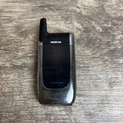 Nokia 6061 Black Silver 128×160 Pixel Color Screen Cingular Flip Cellular Phone