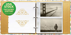 Binder Page Protectors for 4X6 Recipe Cards or Photos 50 Count Dual Pocket