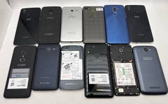 Lot of 12 Alcatel Smartphones Idol 5S 3V 1X Pop A5 Fierce 2 No Power READ