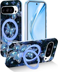 Google Pixel 10 Pro XL Case (2025), Magnetic Translucent Matte Slim Shockproof B