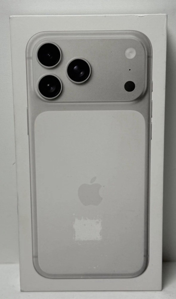 Apple iPhone 17 Pro Max 256 GB Silver- **WiFi Only OR For Parts** AT&T