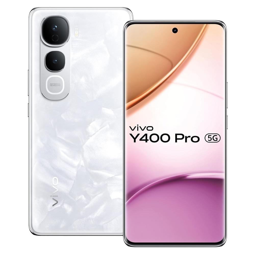 Vivo Y400 Pro 5G (White 256 GB 8GB RAM)Dimensity 7300 Processor Global Version