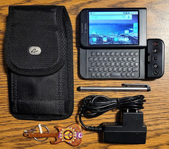 HTC Dream DREA100 / Google G1 – Black ( T-Mobile ) Very Rare Android Smartphone