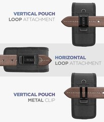 Belt Pouch Designed for Samsung Galaxy Z Fold 6 / Z Fold 7 – Ballistic Nylon Hol
