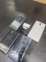 Lot Of 5 LG – Stylo 5/V30+/G7thin Q/stylo 4 For Parts/repair – I4