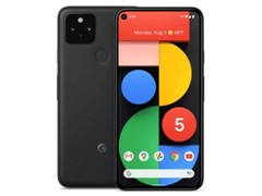 Google Pixel 5 GD1YQ – 128GB – Just Black (Verizon)-Cracked Screen at bottom