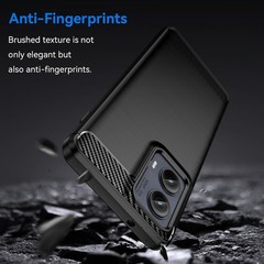 For Motorola Moto Edge 2024 Case with Shock-Absorption Flexible TPU Rubber Cover