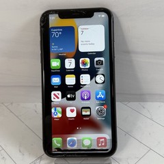 Apple iPhone 11 64GB Black A2111 T-Mobile Cracked Screen LCD and Back #H284