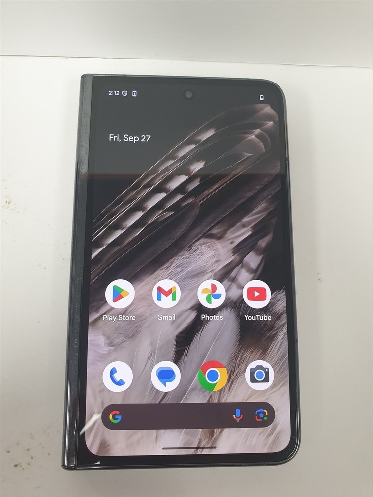 Google Pixel Fold 256gb Obsidian G9FPL (Unlocked) Fully Functional DF1540