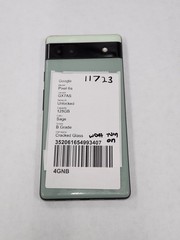 DEFECTIVE – Google Pixel 6a – 128GB – Sage – Unlocked – GX7AS – 11723