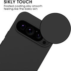 Google Pixel 9 / Pixel 9 Pro Case, Slim Fit Soft Flexible TPU Ultra-Thin Matte F