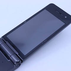docomo P-01H dark meta Flip Phone Keitai Garakei Panasonic Japan seller