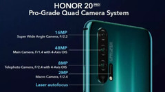 Unlocked Honor 20 Pro 128GB/256GB 6.26 in Dual SIM 8GB RAM 4000mAh Smartphone