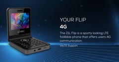 Senior Cellphone 4G VolTe Flip Logic Z1L Dual Sim Camera Radio FM Flashlight New