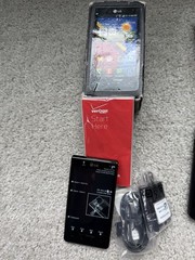 2 Cell Phones Casio Ravine 2 And LG Lucid Verizon,