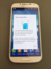 Samsung Galaxy S4 – 16 GB – White Frost (Verizon) – See Description