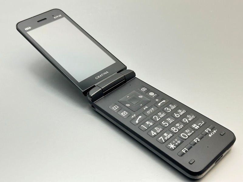 KYF42 GRATINA usage restriction SIM free Black au KDDI Kyocera 929210 flip phon