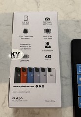 SKY Devices Elite L55 8GB New Black (Unlocked) 5.5” IPS Smartphone 4G VoLTE