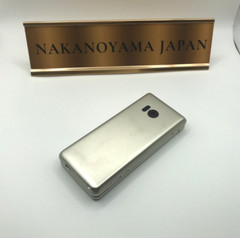 SHARP SH-02L AQUOS KEITAI 2 JAPAN ANDROID FLIP PHONE GOLD UNLOCKED sim free