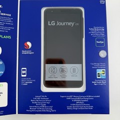 TracFone LG Journey 4G LTE Prepaid Smartphone (Locked) Black 16GB, SIM – UNUSED