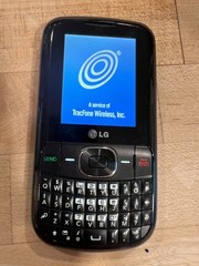 Vintage LB Black Keypad Cellphone Single Slot Sim GPLG500GB POWERS UP
