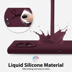 For Motorola Edge Plus 2023 Case with Thin Slim Grip Soft Rubber Gel Protection